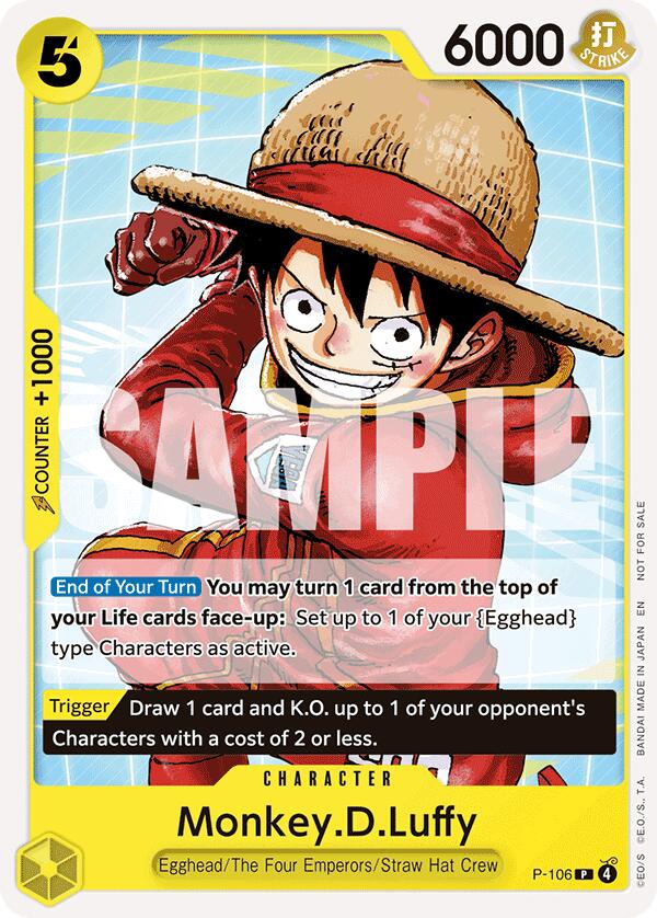 Monkey.D.Luffy (Tournament Pack 2026 Vol. 2) [One Piece Promotion Cards] | Cards and Coasters CA
