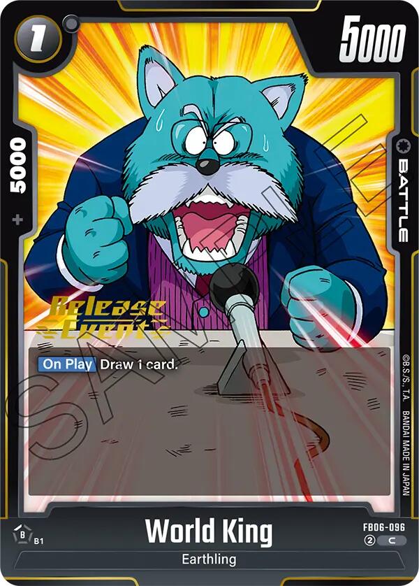World King [Rivals Clash Release Event Cards] | Cards and Coasters CA