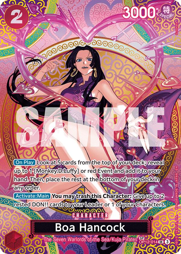Boa Hancock (SP) [Adventure on Kami's Island] | Cards and Coasters CA