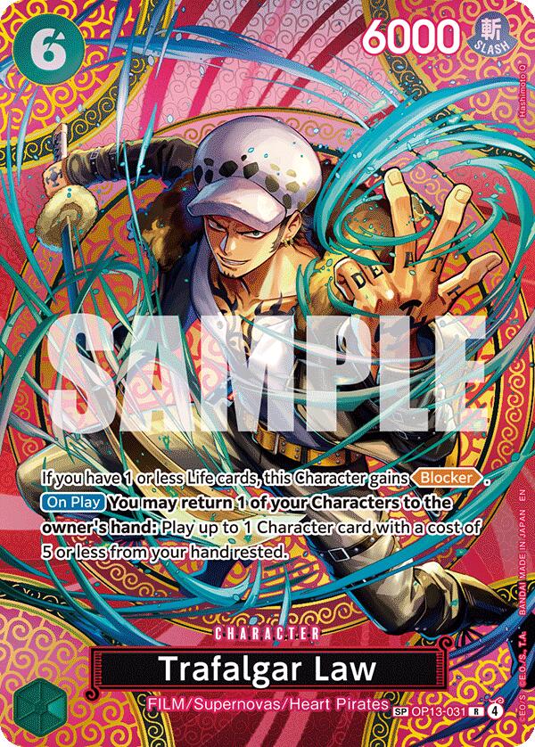 Trafalgar Law (SP) [Adventure on Kami's Island] | Cards and Coasters CA