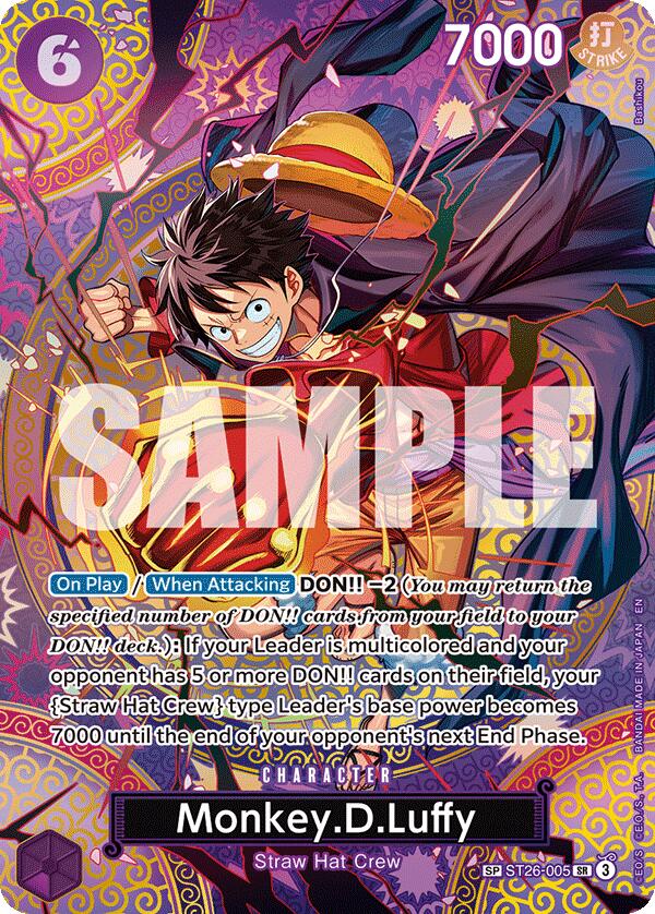 Monkey.D.Luffy (SP) [Adventure on Kami's Island] | Cards and Coasters CA