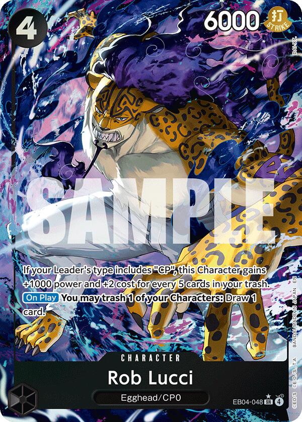 Rob Lucci (Alternate Art) [Adventure on Kami's Island] | Cards and Coasters CA