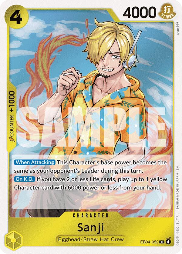 Sanji [Adventure on Kami's Island] | Cards and Coasters CA