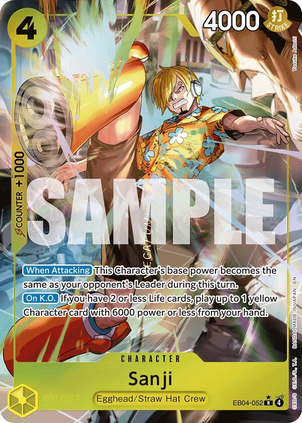 Sanji (Alternate Art) [Adventure on Kami's Island] | Cards and Coasters CA