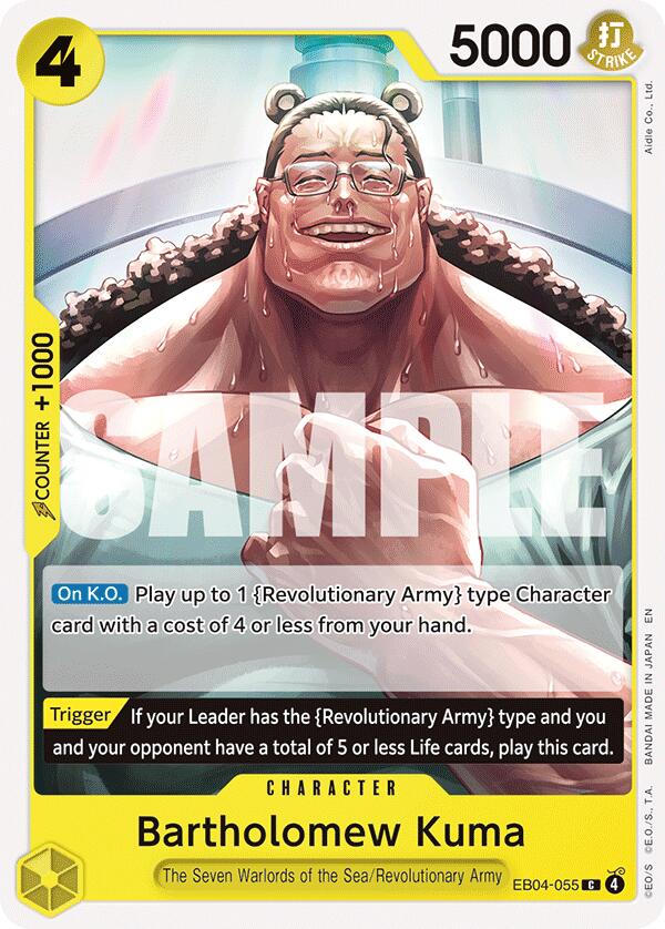 Bartholomew Kuma [Adventure on Kami's Island] | Cards and Coasters CA