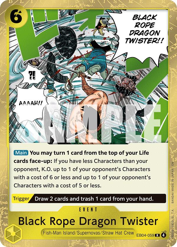 Black Rope Dragon Twister [Adventure on Kami's Island] | Cards and Coasters CA
