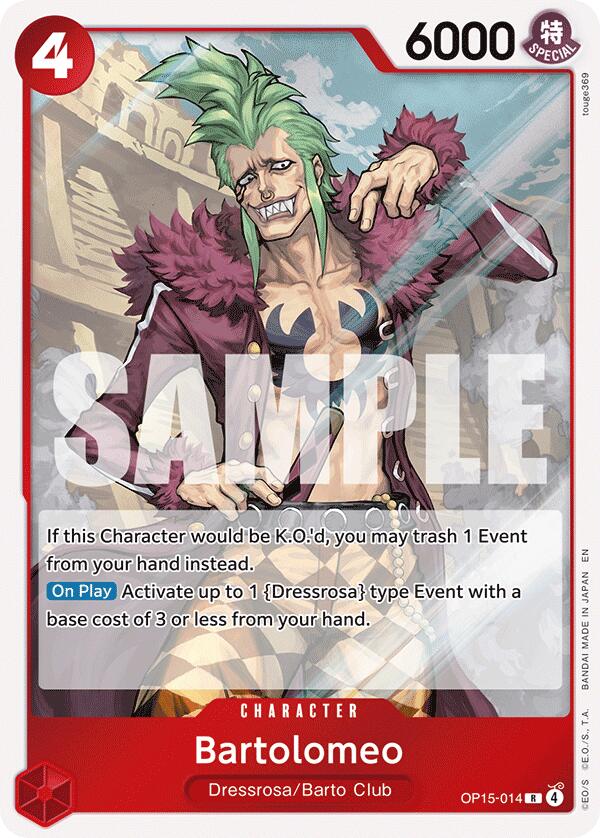 Bartolomeo [Adventure on Kami's Island] | Cards and Coasters CA