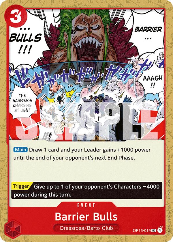 Barrier Bulls [Adventure on Kami's Island] | Cards and Coasters CA