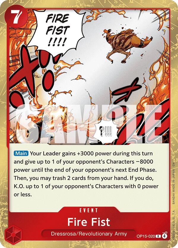 Fire Fist [Adventure on Kami's Island] | Cards and Coasters CA