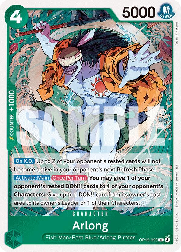 Arlong [Adventure on Kami's Island] | Cards and Coasters CA