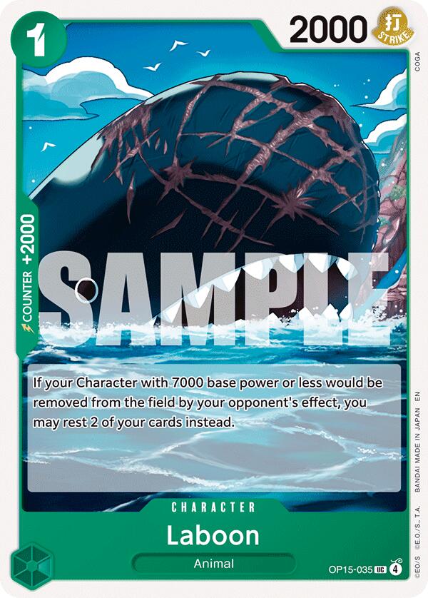 Laboon [Adventure on Kami's Island] | Cards and Coasters CA