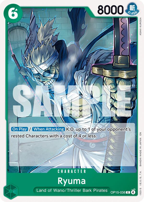Ryuma [Adventure on Kami's Island] | Cards and Coasters CA