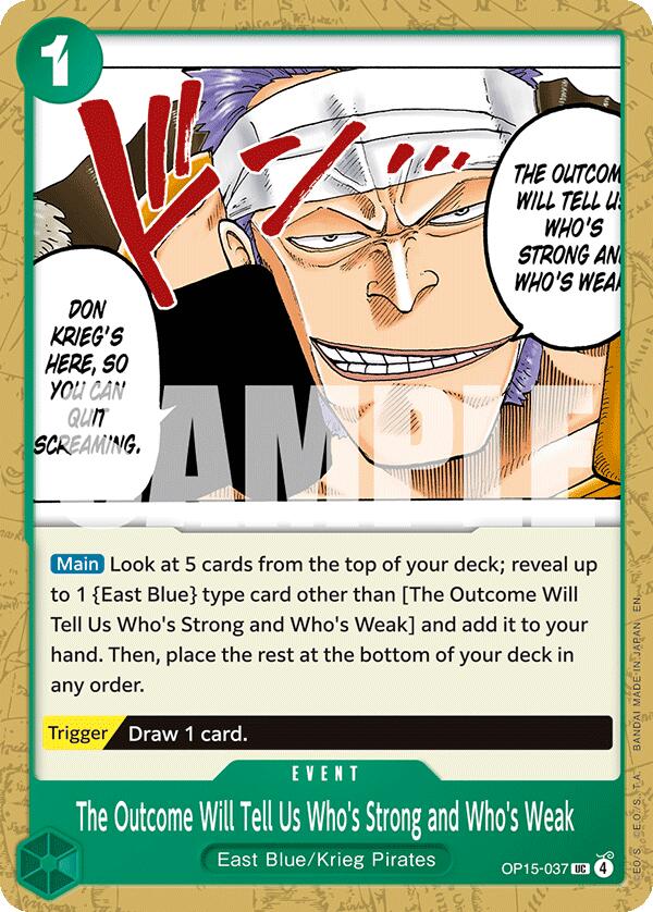 The Outcome Will Tell Us Who's Strong and Who's Weak [Adventure on Kami's Island] | Cards and Coasters CA
