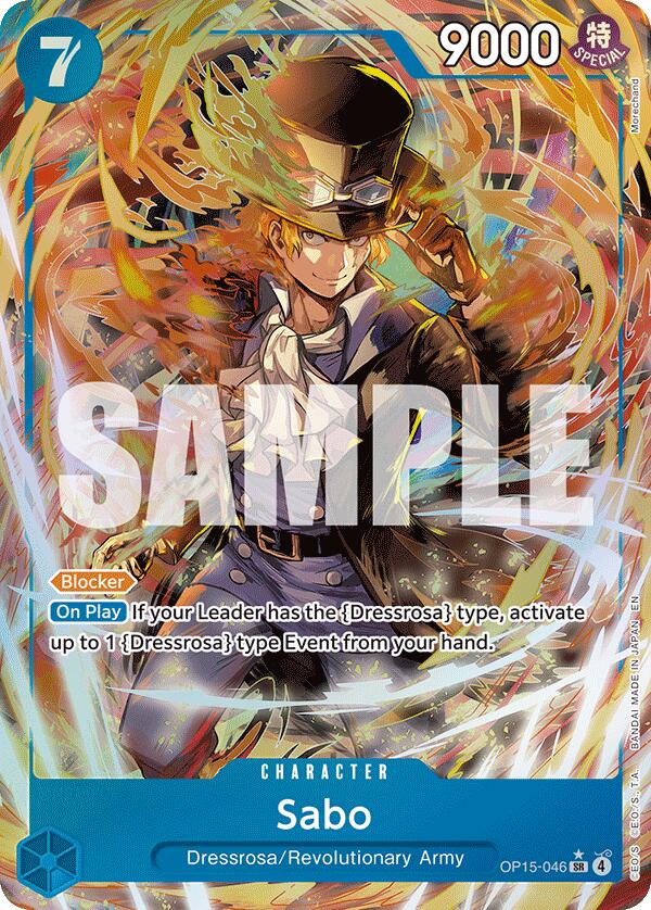 Sabo (Alternate Art) [Adventure on Kami's Island] | Cards and Coasters CA