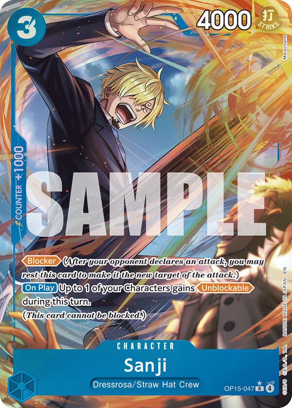 Sanji (Alternate Art) [Adventure on Kami's Island] | Cards and Coasters CA