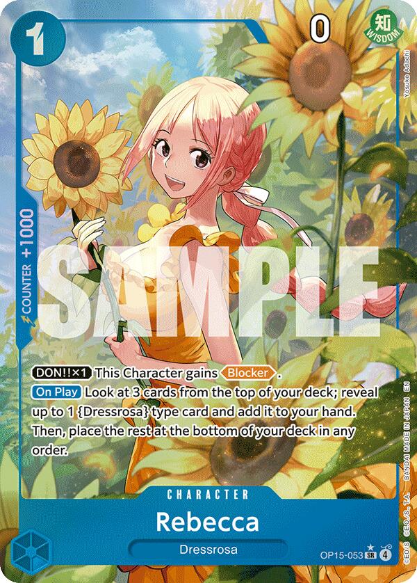Rebecca (Alternate Art) [Adventure on Kami's Island] | Cards and Coasters CA