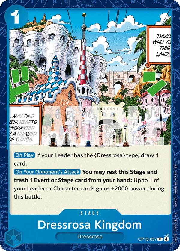 Dressrosa Kingdom [Adventure on Kami's Island] | Cards and Coasters CA