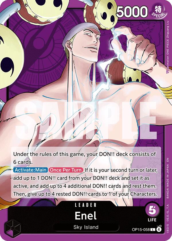 Enel [Adventure on Kami's Island] | Cards and Coasters CA