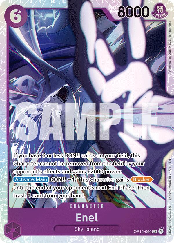 Enel [Adventure on Kami's Island] | Cards and Coasters CA