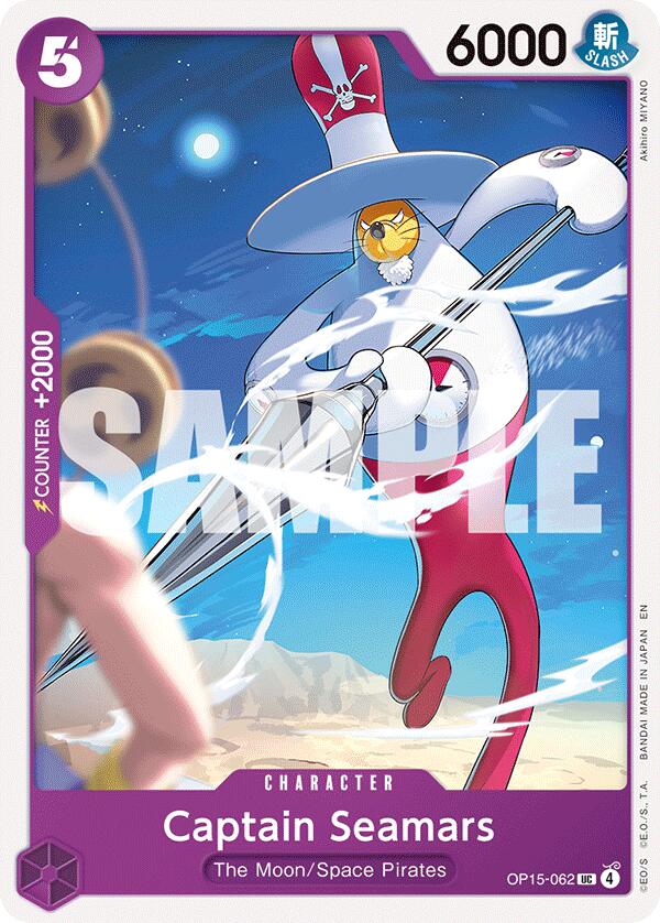 Captain Seamars [Adventure on Kami's Island] | Cards and Coasters CA