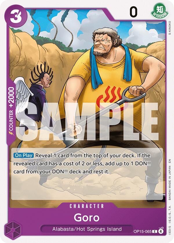 Goro [Adventure on Kami's Island] | Cards and Coasters CA
