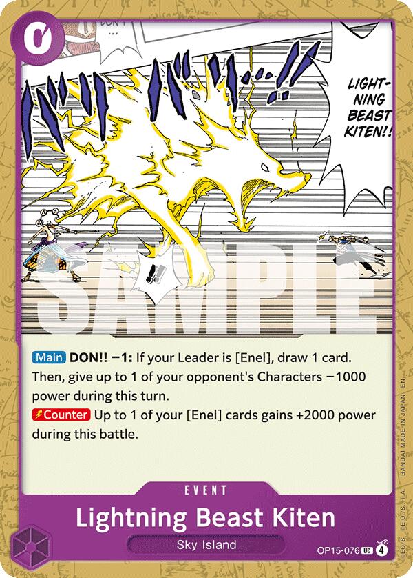 Lightning Beast Kitten [Adventure on Kami's Island] | Cards and Coasters CA