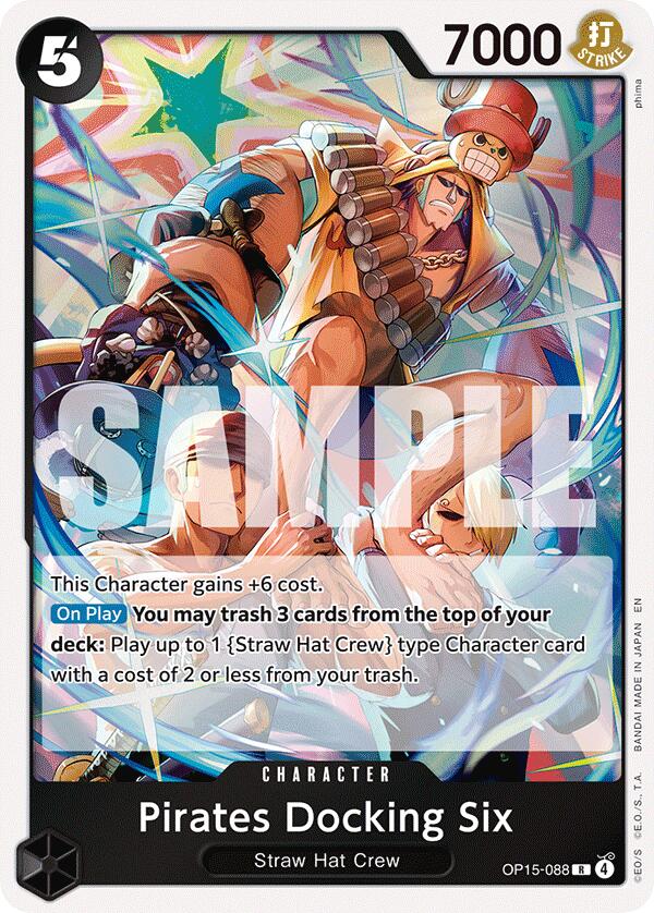 Pirates Docking Six [Adventure on Kami's Island] | Cards and Coasters CA