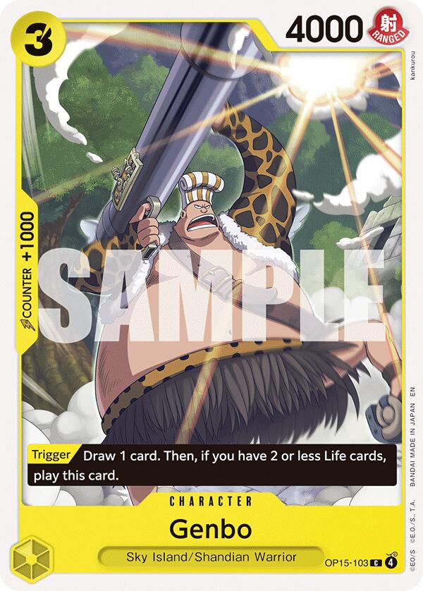 Genbo [Adventure on Kami's Island] | Cards and Coasters CA
