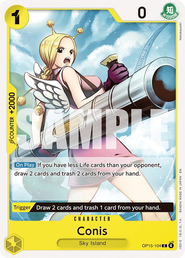 Conis [Adventure on Kami's Island] | Cards and Coasters CA