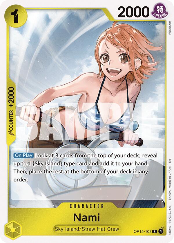 Nami [Adventure on Kami's Island] | Cards and Coasters CA