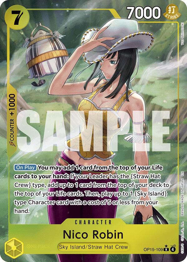 Nico Robin (Alternate Art) [Adventure on Kami's Island] | Cards and Coasters CA