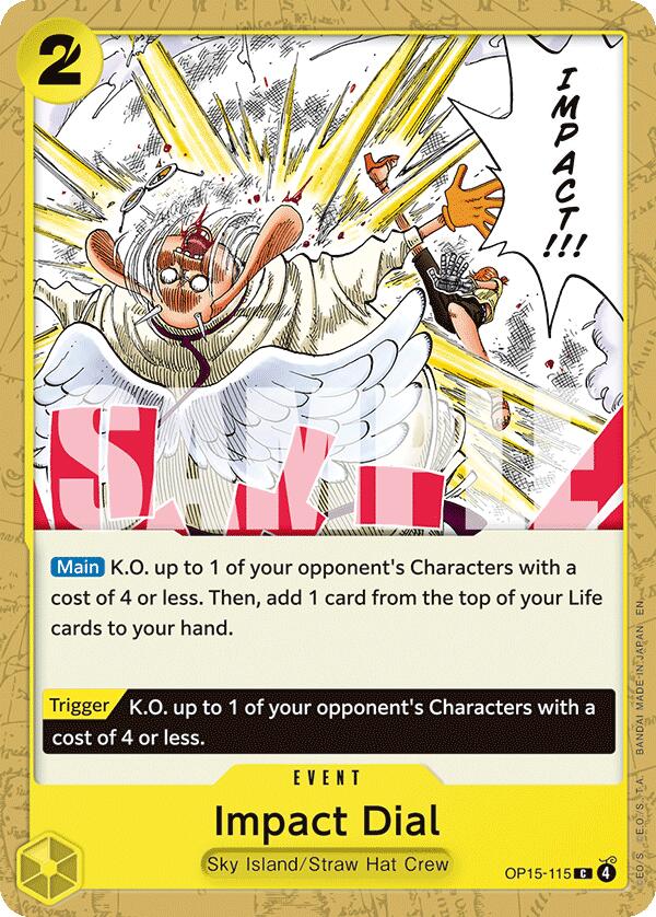 Impact Dial [Adventure on Kami's Island] | Cards and Coasters CA