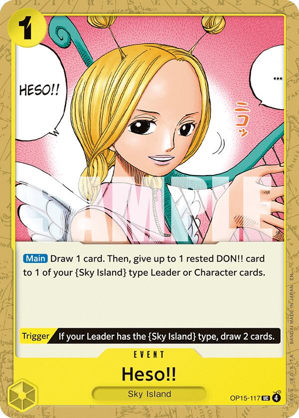 Heso!! [Adventure on Kami's Island] | Cards and Coasters CA