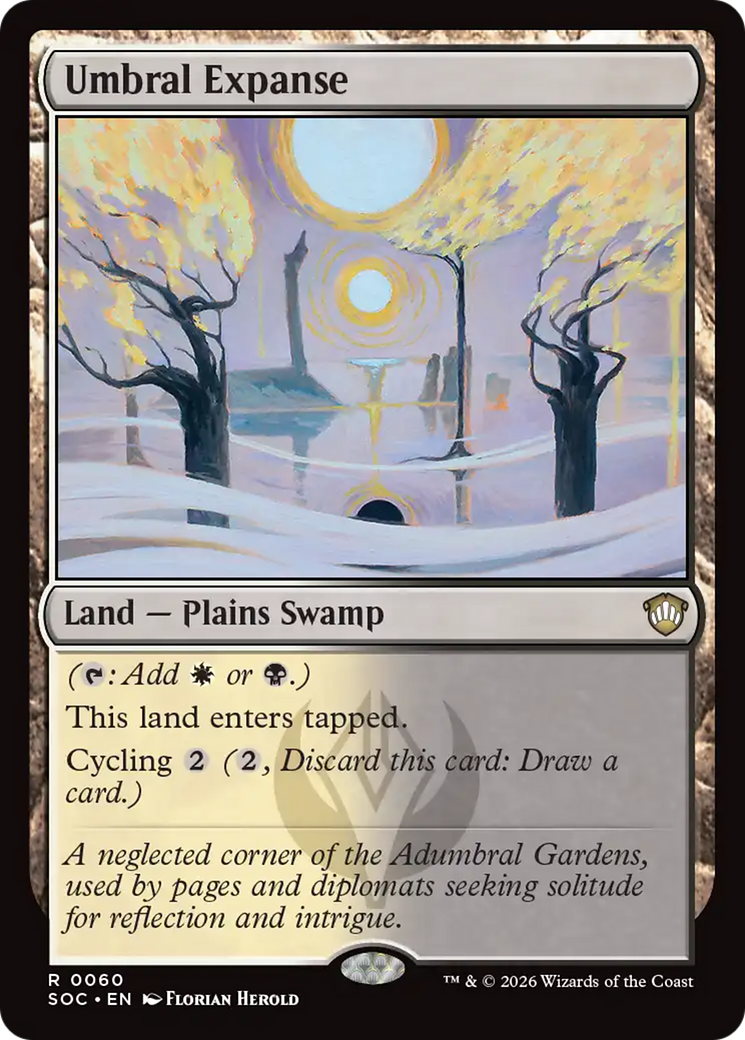 Umbral Expanse [Secrets of Strixhaven Commander] | Cards and Coasters CA