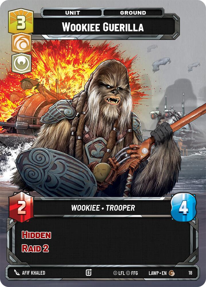 Wookiee Guerilla (18) (18) [A Lawless Time: Weekly Play] | Cards and Coasters CA