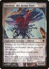 Emrakul, the Aeons Torn (Rise of the Eldrazi) [Oversize Cards] | Cards and Coasters CA