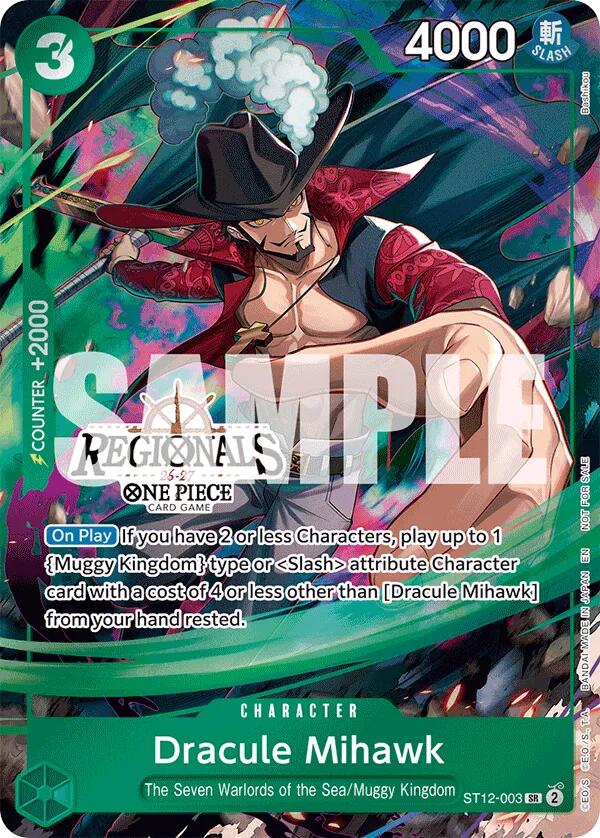 Dracule Mihawk (Regional Participation Pack 2026 Vol.1) [One Piece Promotion Cards] | Cards and Coasters CA