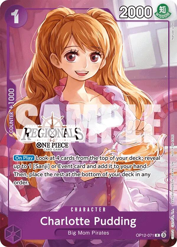 Charlotte Pudding (Regional Participation Pack 2026 Vol.1) [One Piece Promotion Cards] | Cards and Coasters CA