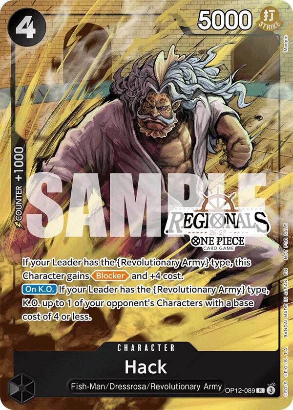 Hack (Regional Participation Pack 2026 Vol.1) [One Piece Promotion Cards] | Cards and Coasters CA