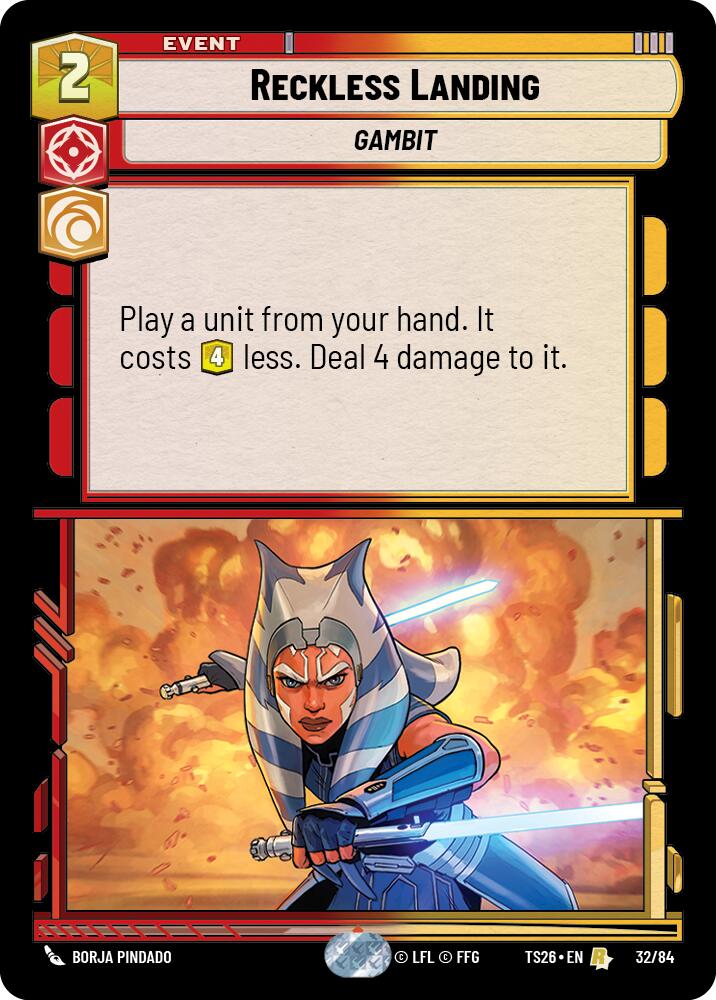 Reckless Landing (32/84) (32/84) [Twin Suns] | Cards and Coasters CA
