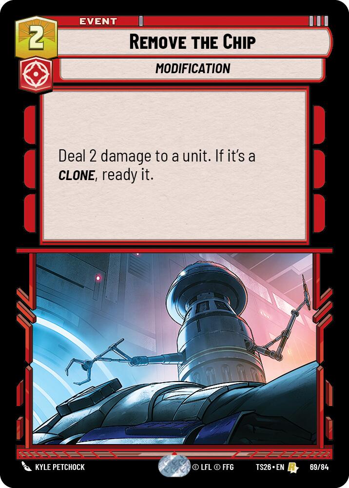 Remove the Chip (69/84) (69/84) [Twin Suns] | Cards and Coasters CA