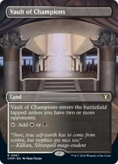 Vault of Champions (Borderless Alternate Art) [Commander Masters] | Cards and Coasters CA