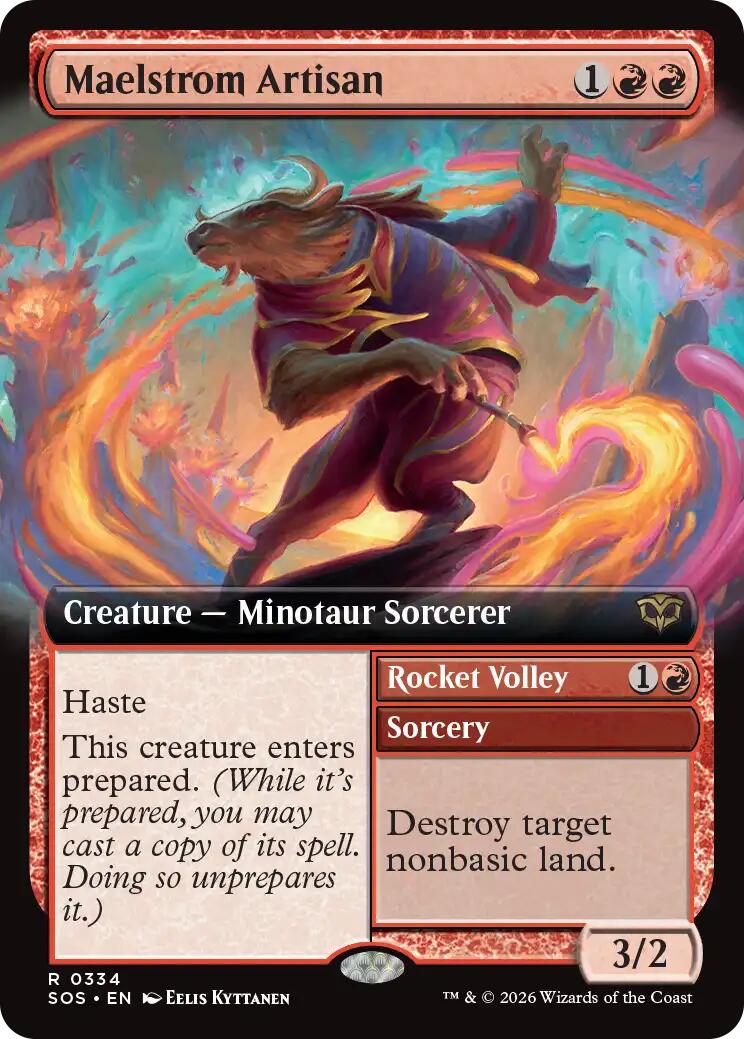 Maelstrom Artisan (Extended Art) [Secrets of Strixhaven] | Cards and Coasters CA