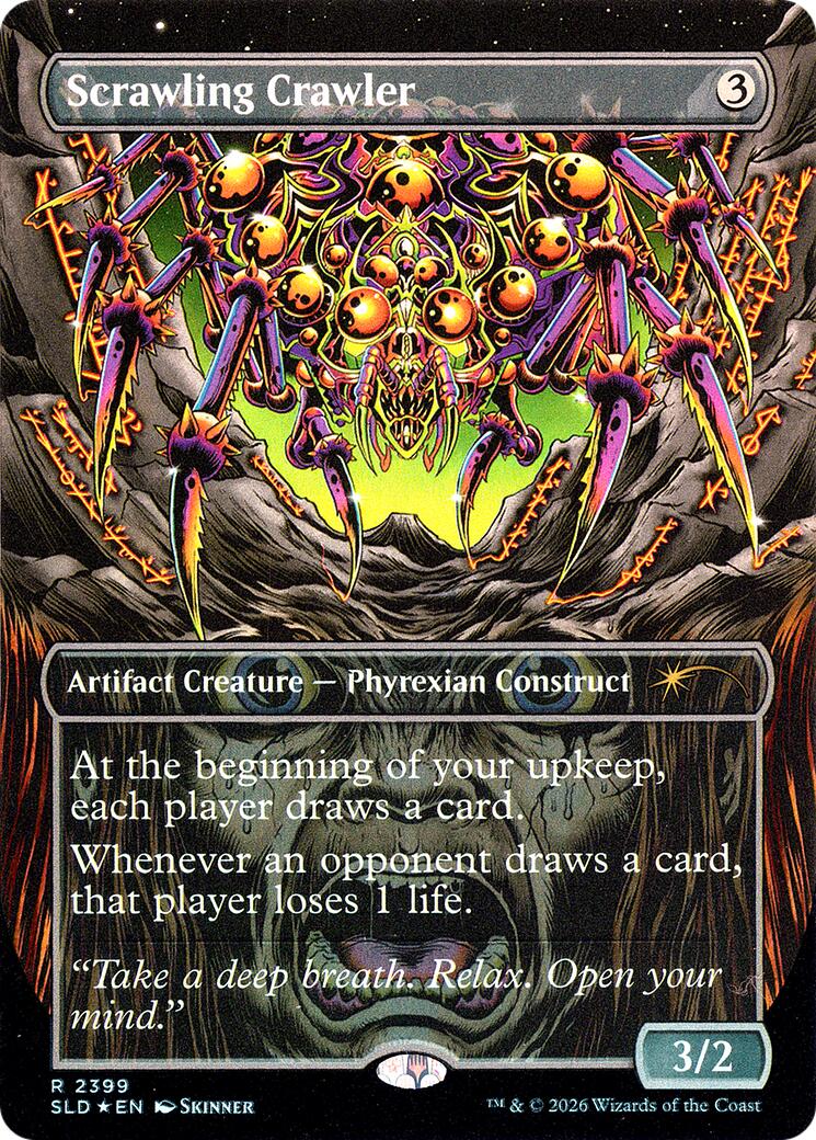 Scrawling Crawler [Secret Lair Drop Series] | Cards and Coasters CA