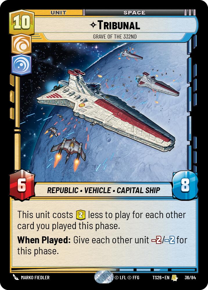 Tribunal - Grave of the 32nd (36/84) (36/84) [Twin Suns] | Cards and Coasters CA
