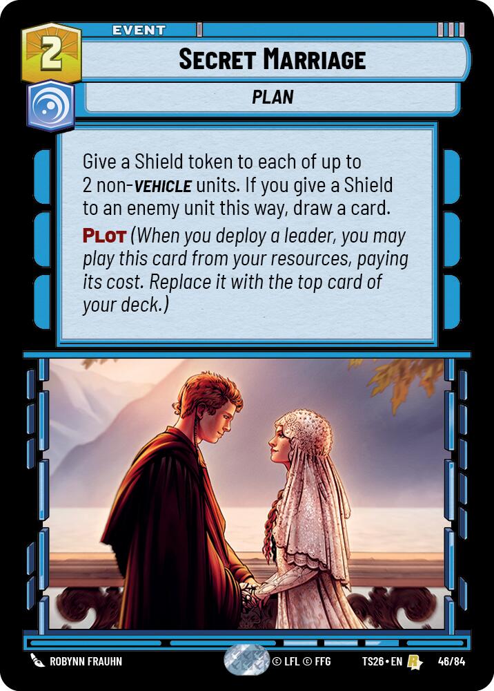 Secret Marriage (46/84) (46/84) [Twin Suns] | Cards and Coasters CA