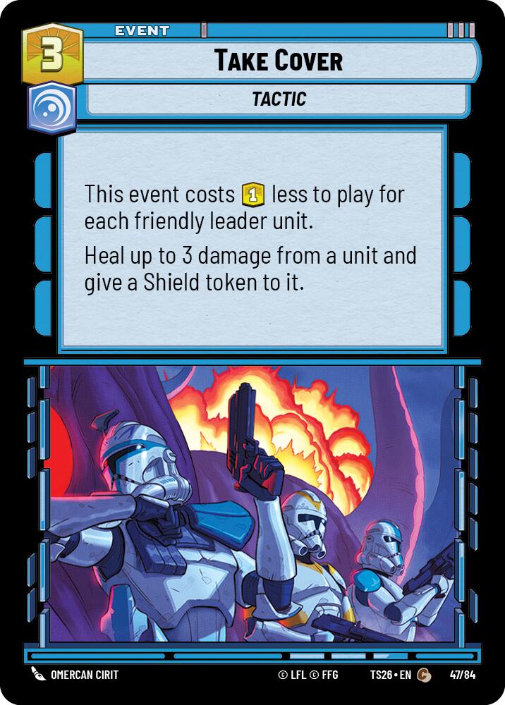 Take Cover (47/84) (47/84) [Twin Suns] | Cards and Coasters CA