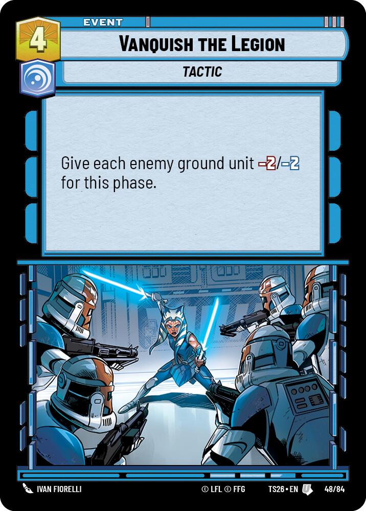 Vanquish the Legion (48/84) (48/84) [Twin Suns] | Cards and Coasters CA