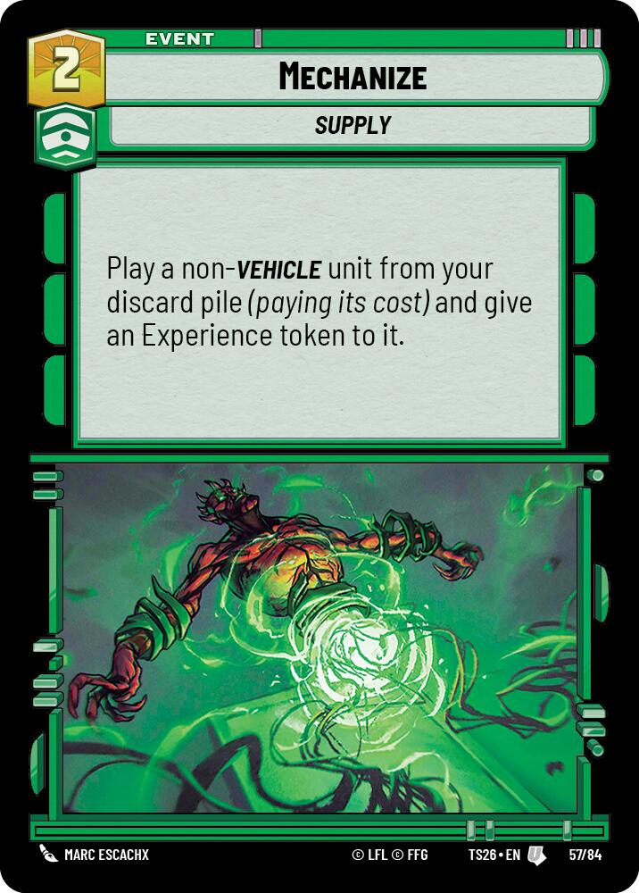 Mechanize (57/84) (57/84) [Twin Suns] | Cards and Coasters CA
