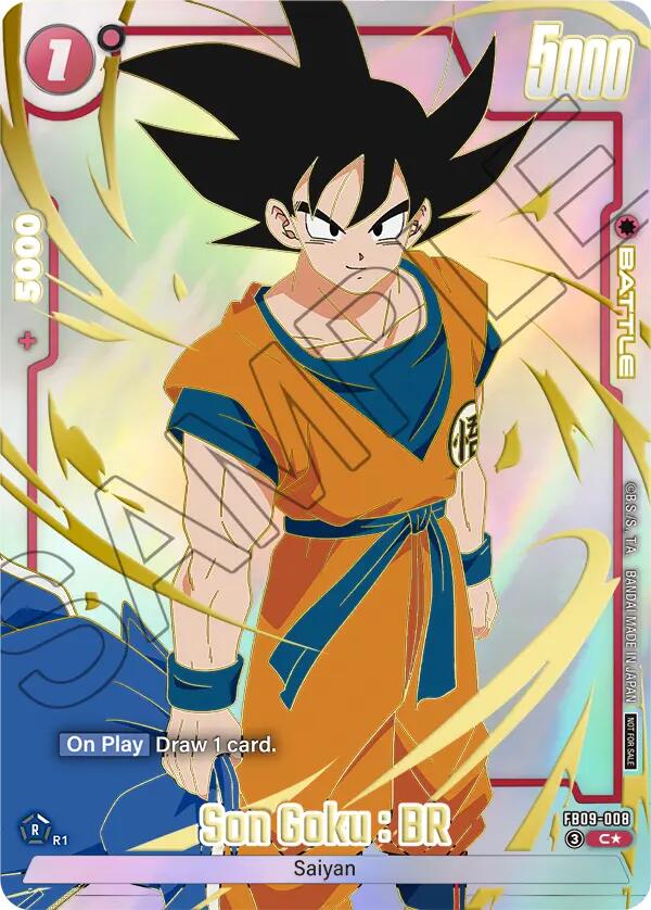 Son Goku : BR (FB09-008) (Limited Pack 26-27 WAVE1) [Fusion World Tournament Cards] | Cards and Coasters CA